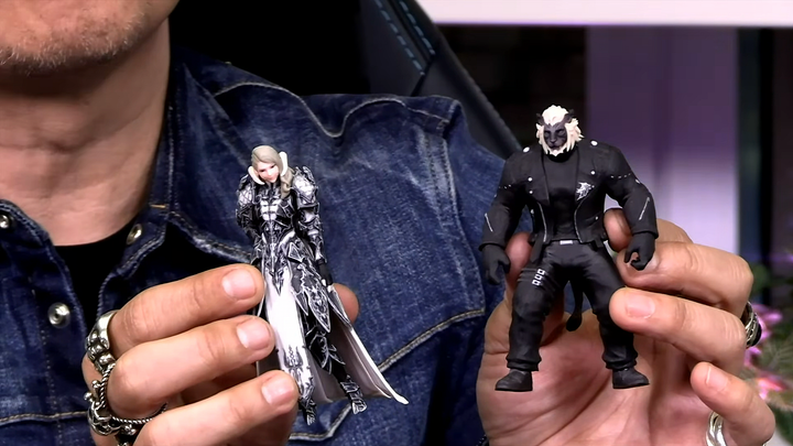 3D Printed Aura and Hrothgar